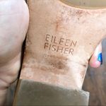 Eileen Fisher • Arts Ankle-Cuff Sandal stone beige wrap heel washed leather Photo 13