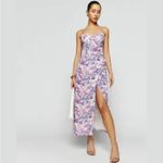 Reformation Kourtney Floral Column Midi-Dress, Color Morning Dew, Size 8, NWT Photo 3