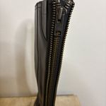 Frye and Co. Jolie Back Zip Riding Fashion Black Boots Size 6 #3470691 NEW Photo 5