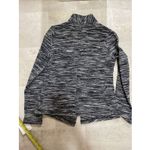 Halogen NEW $89 Womens XS Zip Up jacket Black Ivory Tweed Asymmetrical Photo 10