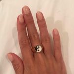 8 Other Reasons Revolve  yin and yang gold ring Photo 2