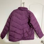 Lands' End  Purple Puffer Jacket Photo 3