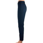 POLO Ralph Lauren Blue High Rise Pullon Front Seam Side Zip Tapered Ponte Pant 2 Photo 1