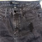 Judy Blue Just blue  Black Distressed Skinny Jeans Women 7/28 euc Photo 1