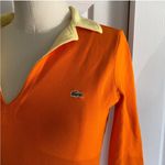 Lacoste  three quarter sleeve v neck collar pique Photo 2