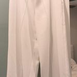 ZARA White Silky Pants  Photo 0