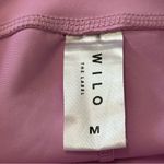 Wilo Women’s Size M Lavender Pink Dusty Rose White Colorblock Leggings Size M Photo 3