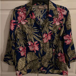 Chico's Chico 100% linen summer lightweight jacket. Size chico 1 (size medium) Photo 0