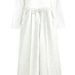 Abercrombie & Fitch Abercrombie YPB Everydaysoft Long Sleeve Hybrid Jumpsuit White Gray Medium Photo 0