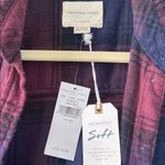 American Eagle  Size Extra Small XS Purple Women's Teen Girl Oversized Shirt NWT Photo 1