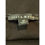 Haute Monde  Black Lace Trim Pencil Skirt Midi Women's Size M Photo 2