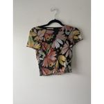 Bailey Rose Floral Print Maxi Skirt And Short‎ Sleeve Shirt Set Hippie Boho Photo 3