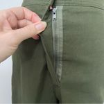 Anthropologie Maeve Jumpsuit The Colette Wide Leg Square Neck Button Olive Green Photo 7