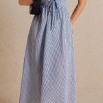 SheIn Blue And White Midi Dress Photo 0