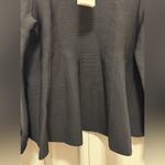 Cinq à Sept NEW Cinq A Sept Essonne Long Sleeve Turtleneck Pullover Black Women’s Size Large Photo 4