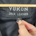 Yukon Jack Leather Lady Rider leather lace up side vest size XL Black Photo 4