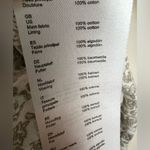 Maje floral print smocked button front long sleeve Ruffle Cotton dress M Photo 5