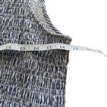 Free People Juno Tiered Maxi Dress Large Blue Striped Cotton Smocked Boho Flowy Photo 11