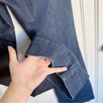 Martin + Osa • vintage y2k flare jeans dark wash low rise trouser cuff wide leg Blue Size 28 Photo 10