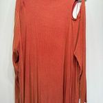 White Birch NEW Rust Orange Asymmetric Tunic with Shoulder Cutout Size 3XL Photo 6
