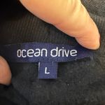 Ocean Drive Drawstring Joggers Size L Elastic Waist Black Grey Skulls Photo 4