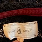 Lou & grey  Black Striped Cowl Neck Sweater‎ Small Photo 3