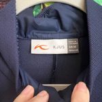 Kjus Women Nina Midlayer Jacket 38 Medium Golf Long Sleeve Full Zip Stretch Knit Blue Photo 3