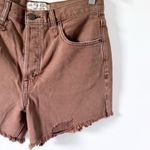 Free People We The Free Makai Brown Denim Shorts  Photo 9