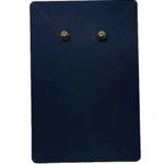 New earrings fall crochet button stud retro style earrings metal backing fall Red Photo 3