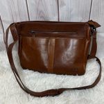 Wild West Los Angeles Soft Leather Bella Crossbody Organizer Bag Brown Photo 0