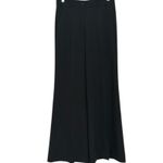 Theory Black Lonan Lightweight Wool Blend Wide Leg Pants Size 0 Model 8011228R Photo 1