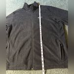Columbia Dark Gray Full Zip Fleece Jacket Womens Size XXL Pockets Photo 2