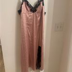 Victorias Secret sold out Floral Embroidered Trim Midi Slip Dress size XL Photo 1