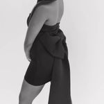 EGO strapless bow mini dress Photo 3