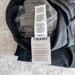frame denim Frame Le Skinny De Jeanne Black Zipper Ankle Detail Size 26 Photo 7
