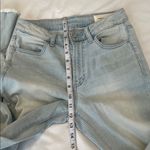 Vince Camuto size 27/4 light blue flouncy ruffle raw edge hem EUC worn 2 times Photo 9