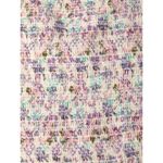 Love Shack Fancy  Floral Smocked Mini Dress Puff Sleeve Asymmetric Ruffle Coquette Photo 4