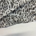 Jennifer Lopez Jlo Animal Print Blouse Women’s Large short sleeve Boho Cruise Photo 5