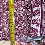 Altar'd State  small bohemian romper deep v-neck purple white long sleeves flowy Photo 6