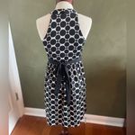 INC international Concepts sleeveless black/white polka dotted dress Size S Photo 4