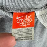 Nike Y2K Cotton Gray Straight Leg Drawstring Lightweight Sweatpants Womens Sz L Photo 4