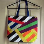 Clinique Donald X  tote. Colorful. GUC. Photo 1