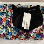 ZARA Floral Print V Neck Long Sleeves Dress Size M Photo 6