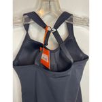 Panache Women's Size 30DD Sports Vest Black Multicolor Convertible Geo Print NWT Photo 1