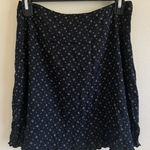BP . Black Allover Geometric Dotted Ditsy Mini Skirt Womens‎ Small NEW NWT Photo 0