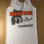 New Hooters Girl Uniform Tank Clearwater Florida Medium White Photo 0