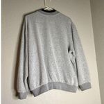 Bonworth Women's Size L Dog Made In USA Bon Worth Gray Fall Sweatshirt Photo 2