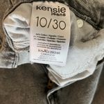 Kensie The Allie High-Rise Slim Straight Faded Gray Jean Size 10 Photo 7