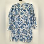 Roberta Roller Rabbit Roller Rabbit: Roberta Freymann Blue Tunic, Dress, Swim Cover up,‎ size 16 Photo 2