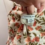 American Eagle  Floral Boho Eyelet Detail Dress Tank Swing Dress Size L Photo 7